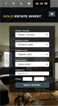 Mobile Screenshot of goldestateinvest.com